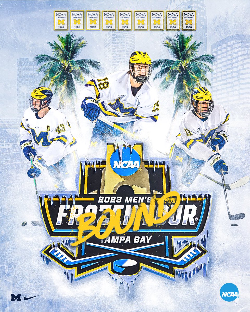 Michigan is going to TAMPA!

#GoBlue〽️