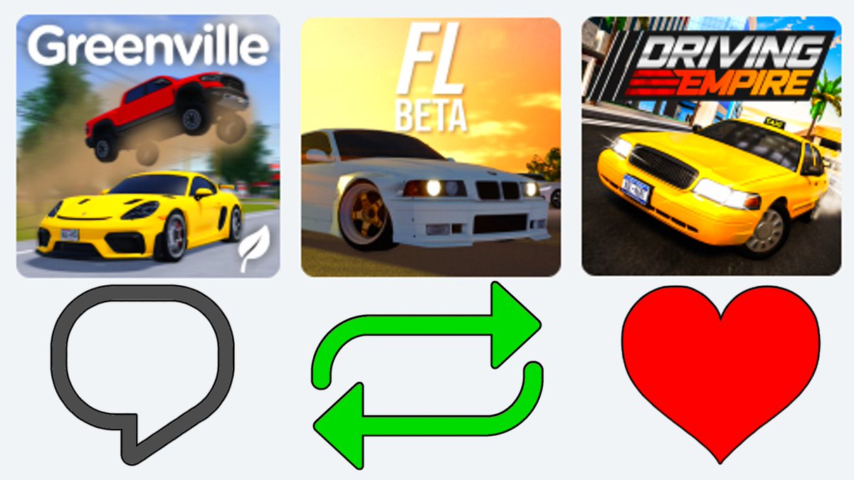 JoJewyd's tweet photo. Which one is you're favourite?
#Roblox #GreenvilleV1 #RobloxDevs #Drivingempire https://t.co/uM0OYptl4f