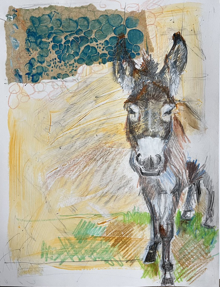 SarahSm20505's tweet photo. Pencil donkeys ❤️#myneighbors #donkeys #pencil #collage #collageart https://t.co/Qd34ZSoYTG