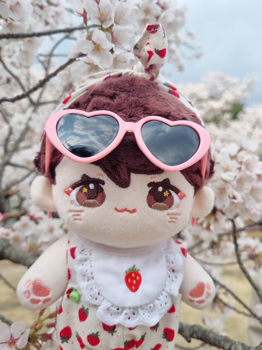 moony0720's tweet photo. 🌸벚꽃아래 딸기카와🍓 https://t.co/iOVKn5dxW8