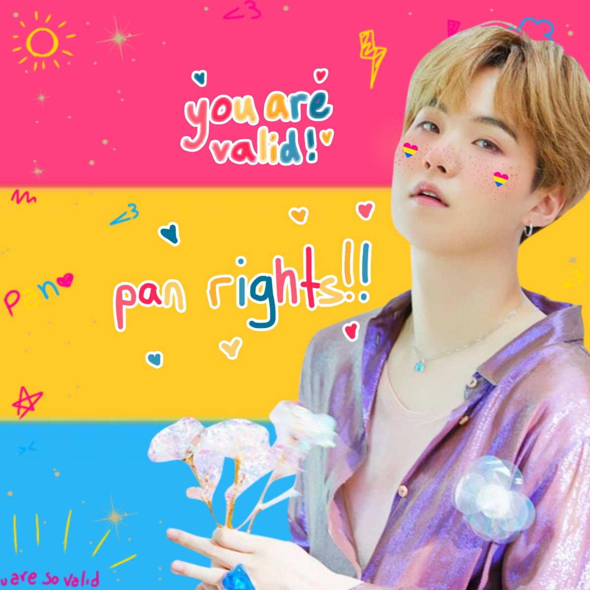panarmys's tweet photo. Yoongi says Pan armys are Valid! https://t.co/34jkpIwq8z