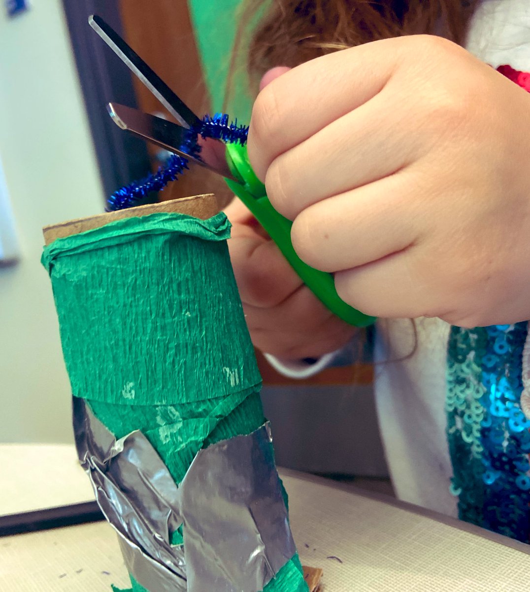 K-2 students loved this St Patty’s STEM Challenge in the <a href="/WSELibrary/">Wolf Springs Library</a> Ss used knowledge of simple machines (inclined plane) to build a leprechaun trap.