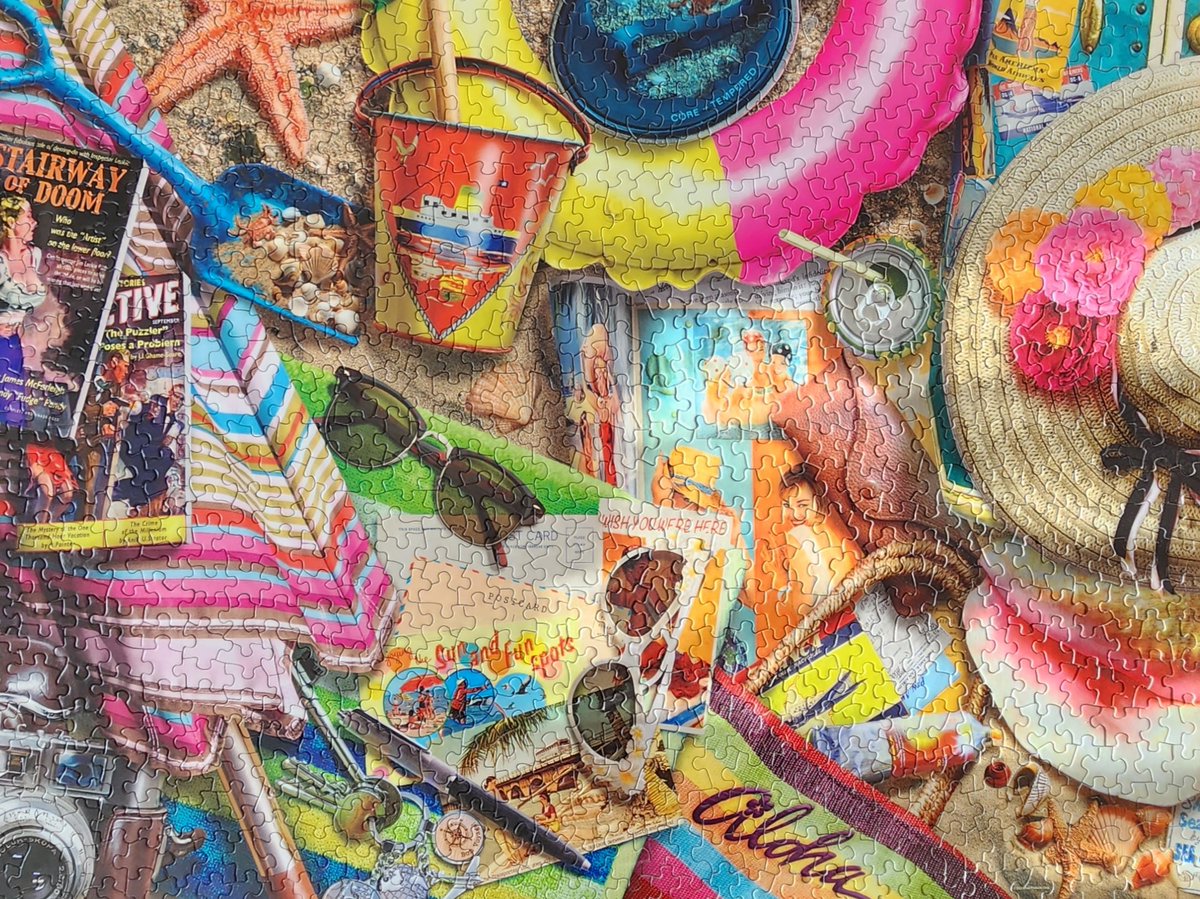 krystalcotriss's tweet image. This Nostalgic Vacation puzzle is one of the 6 new @SpringbokPuzzle! 🌴🏖🦀

I completed this puzzle in roughly 6 hours—it felt like a very fast 1000-piece puzzle to me. 

Thank you to Springbok for sending me this puzzle. I love being a Springbok ambassador!