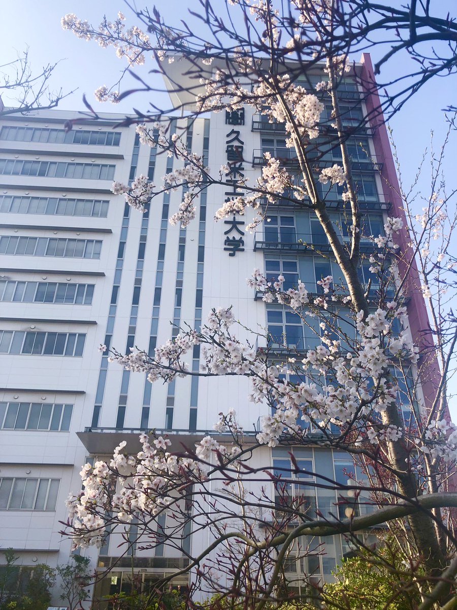 kurume_it's tweet photo. #さくらの日 #桜 #久留米工大 https://t.co/1KzcX8i8Fk