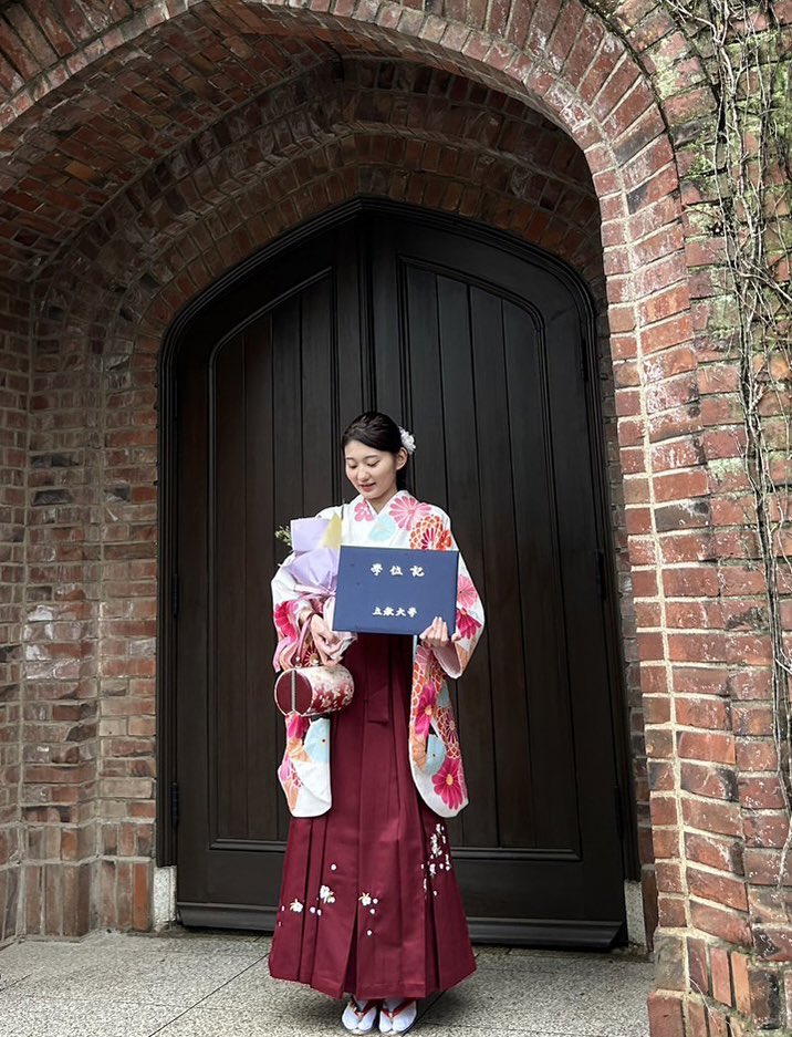 大学卒業🎓💐
4年間ありがとう🌸