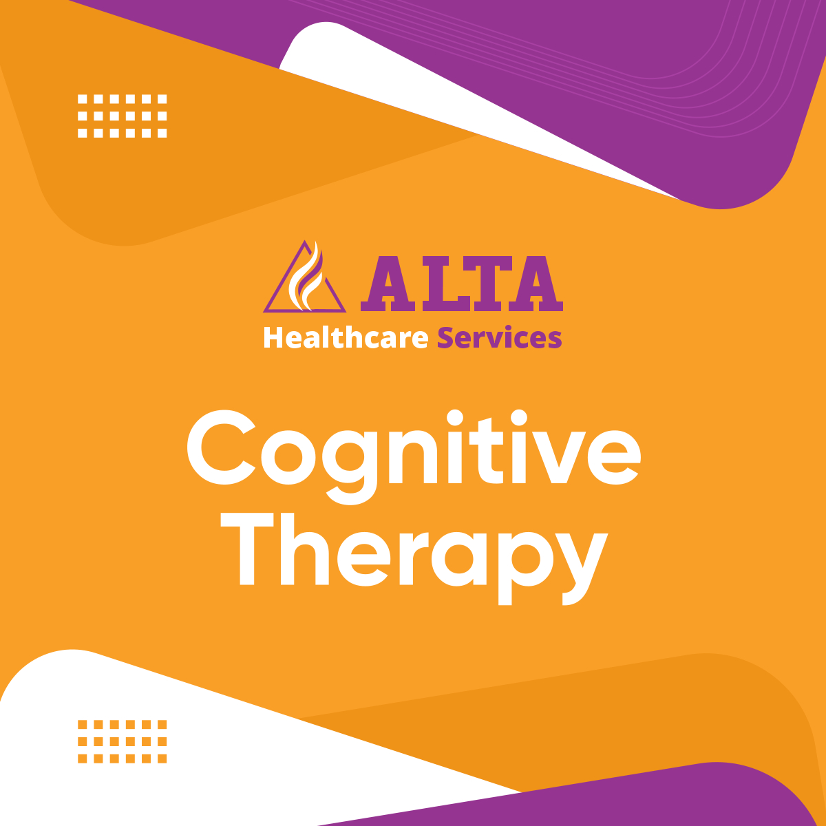 The goal of cognitive behavioral therapy is to aid in the development of teaching patients with specific techniques that reduce the symptoms of various mental health conditions. Cognitive behavioral therapy can help patients when medications cannot help them.

#CognitiveTherapy