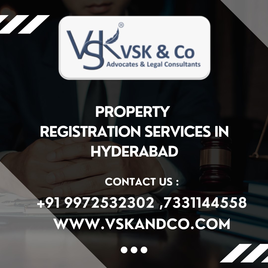 Property Registration Services In Hyderabad & Bangalore.
Call Us : +91 99725 32302, 7331144558
.
 #vskandco #advocates #legalconsultants #legalconsultantservices #propertylawyers #propertylawyers #propertyverification #propertyverificationcenter