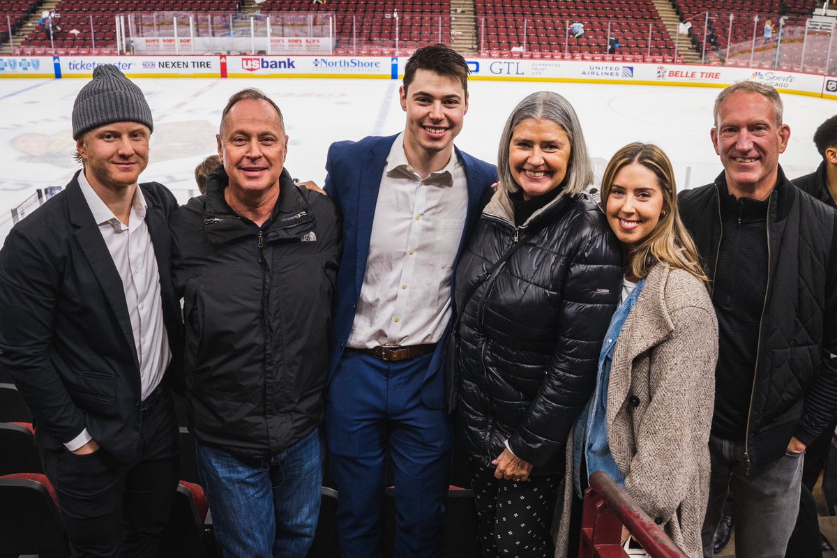 The man of the hour.

A night to remember for the McDonough family 💙