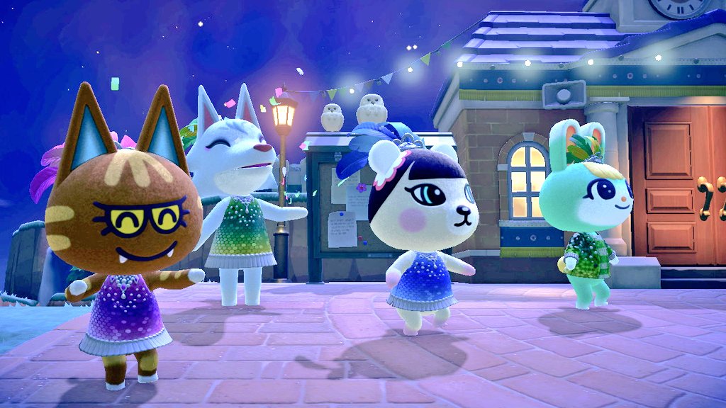 ペタル島のかわいいちゃん達。
#あつ森 
#ペタル島ログ