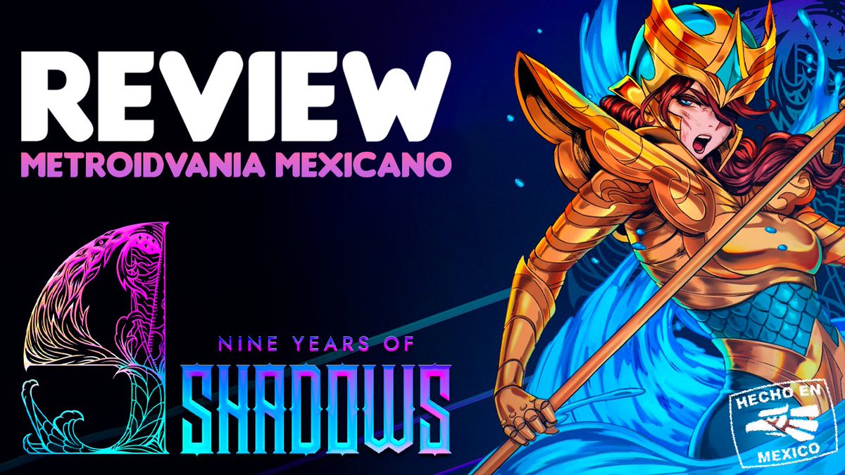 _LeonDrummer's tweet photo. 9 Years of Shadows - ¡Metroidvania Hecho en México!
https://t.co/LUqzSP8HYO
@HALBERDSTUDIOS acaba de lanzar @9YearsofShadows; si eres fan de los metroidvania, estoy seguro que no te lo querrás perder. Ya tenemos la reseña disponible en el canal.
#9YoS #9YearsofShadows #Halberd https://t.co/RBGOThv4mg