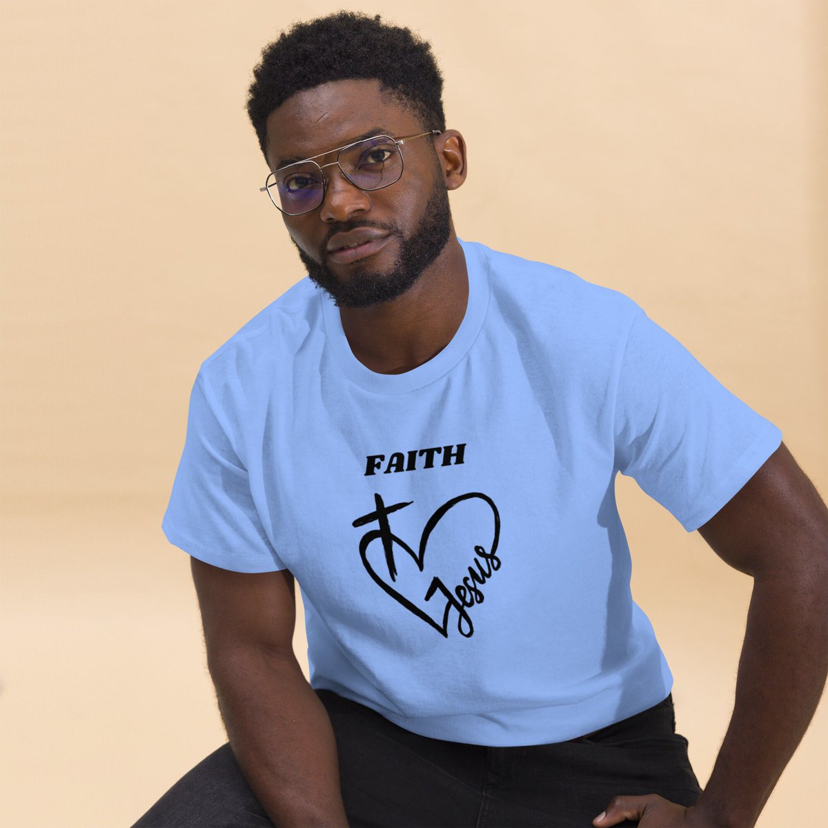 Yogi72's tweet photo. Excited to share the latest addition to my #etsy shop: Unisex Jesus Faith Graphic t-shirt https://t.co/eczPNdwsD5 https://t.co/C6KoPz986M