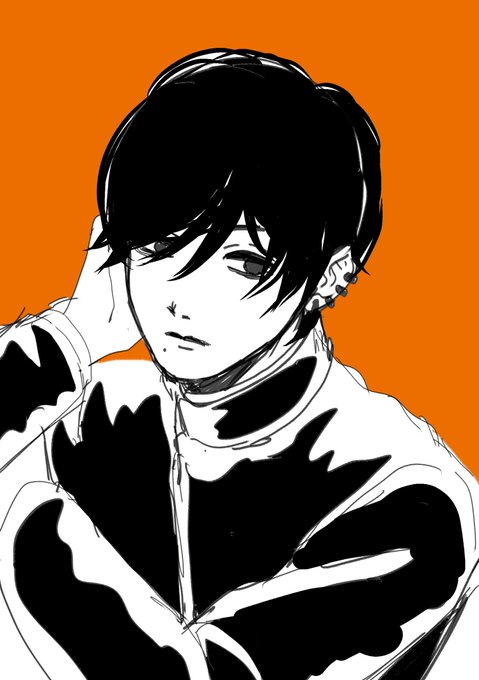 「jacket orange theme」 illustration images(Latest)