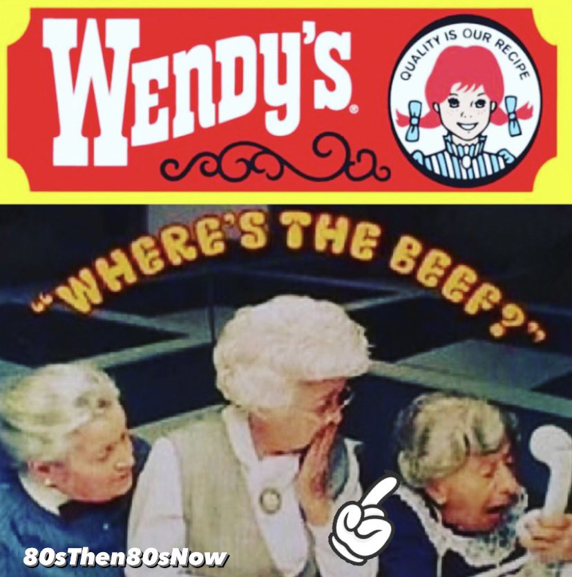 Clara Peller (8/4/02-8/11/87) Was an 80s Sensation Thanks to Her “Where’s the Beef” Slogan. 

#ClaraPeller #Wendys #WheresTheBeef #FastFood #Restaurants #Restaurant #80s