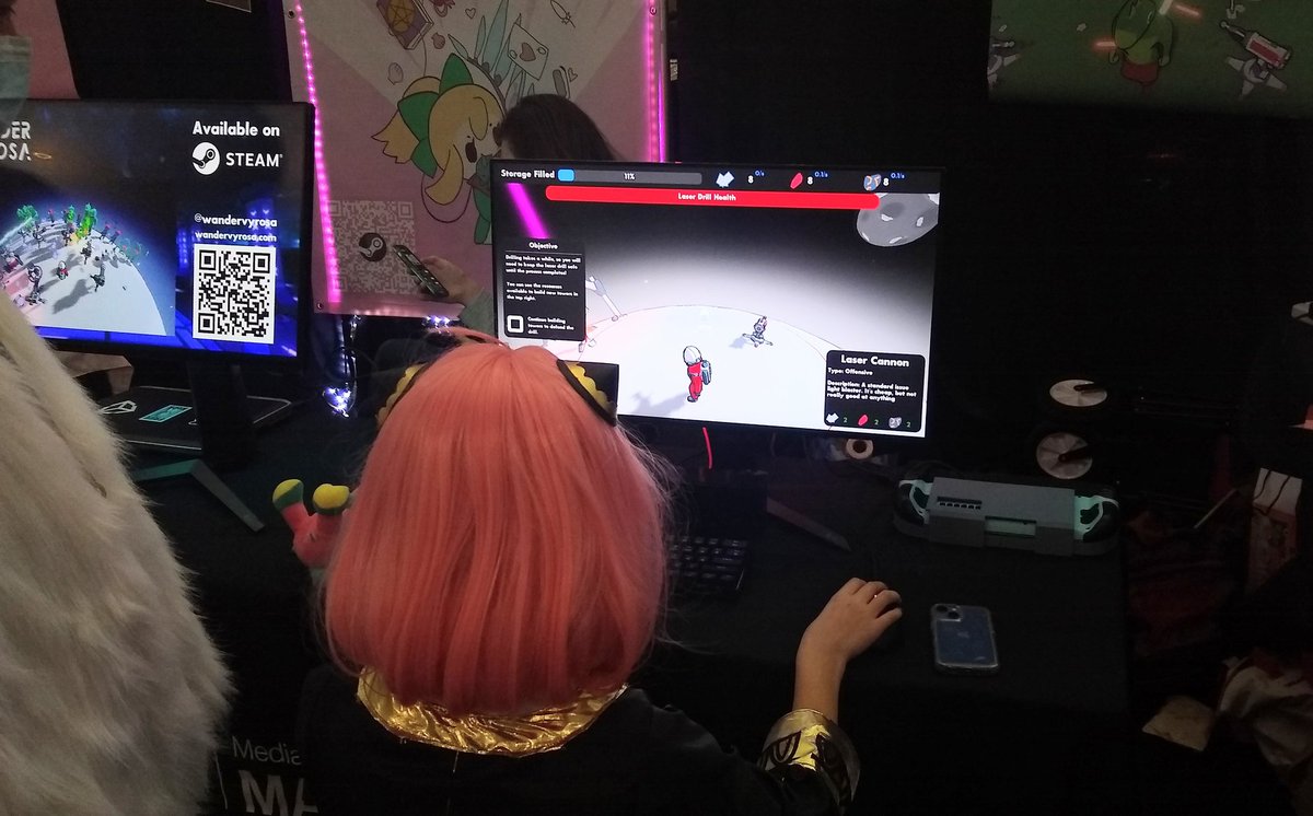 WanderVyrosa's tweet photo. The #WanderVyrosa team had an awesome time at #PAXEast this year! Unfortunately we couldn't have our whole team there, but it was awesome to meet everyone! 😁

A special thanks to everyone who played our demo- your feedback was invaluable!
#gamedev #indiedev #indiegame https://t.co/PeXs56hX4s