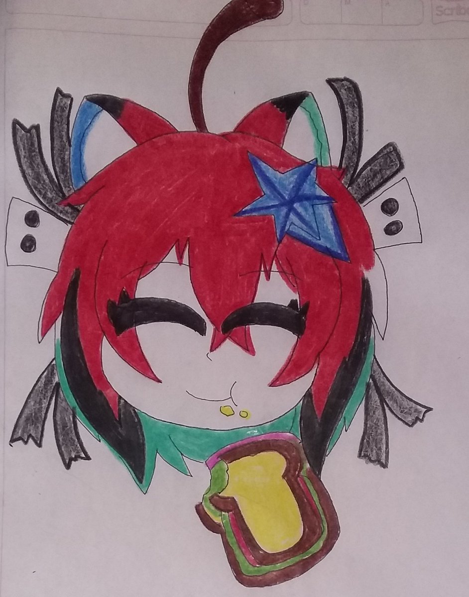 Starpop_23's tweet photo. #LincyArt
Lincy emoji eat lonche
(Sandwich)

Para: @LincyTM 
🇲🇽🎨🌸🇯🇵🍿 https://t.co/S3T9f1Pvti