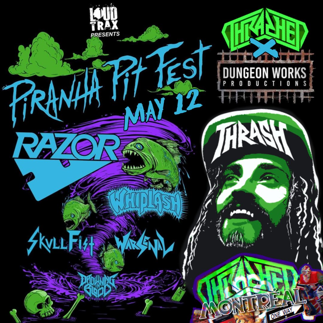 thrashedtv's tweet photo. it's OFFICIAL. π€π
we'll be at @loudtrax #PiranhaPitFest 2023 in Montreal on May 12th making videos, taking pictures, selling merch, & meeting you in the pit.
#ThrashedOnTour #ThrashedMONTREAL https://t.co/7t4XBMQder