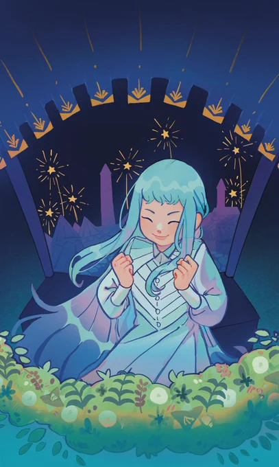 cards i illustrated for  !! this was one of the coolest projects i ever worked on  pls check it out!! there's a lot of other gorgeous tarot cards by other artists  #witchhatatelier 