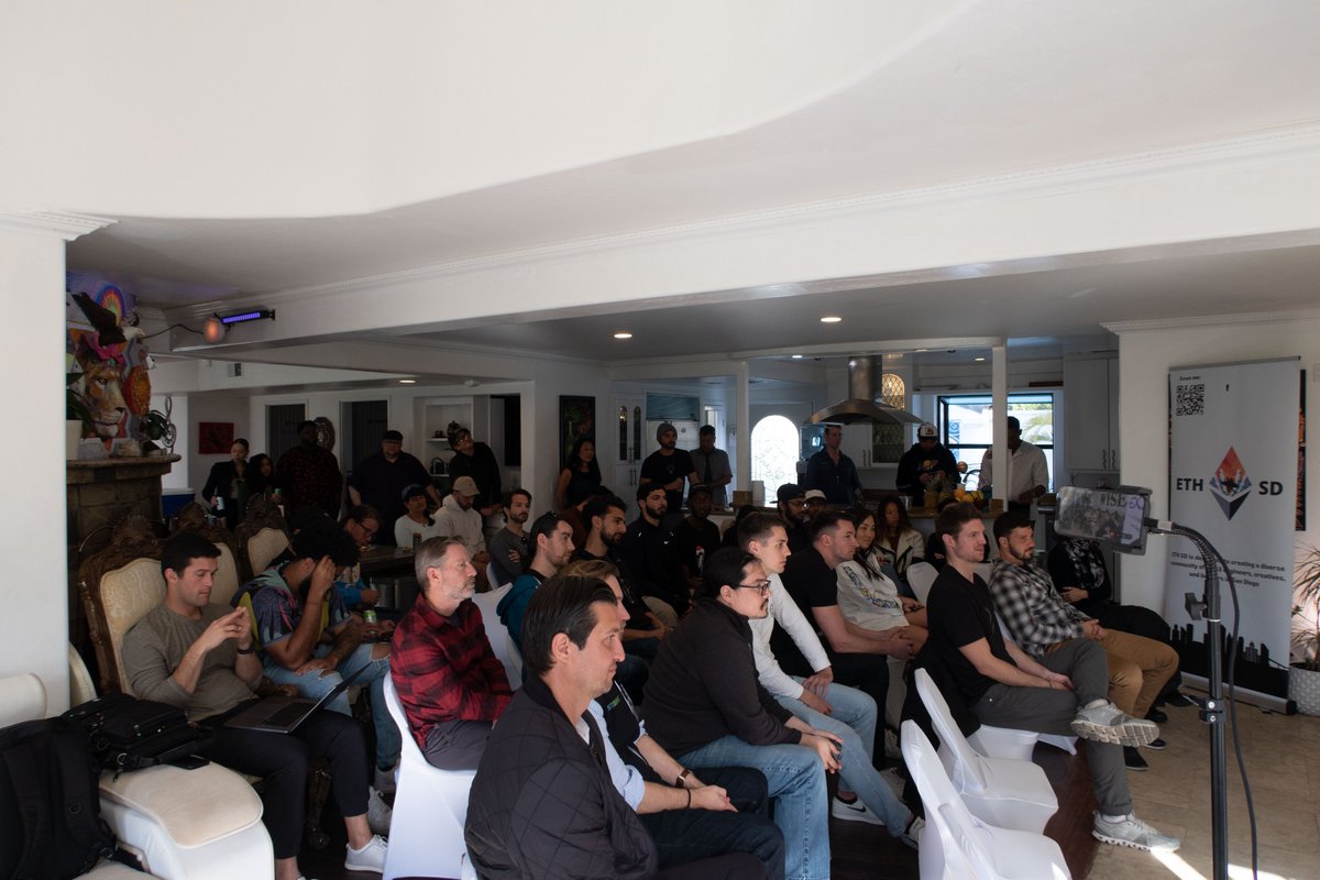 had a phenomenal panel today at the W1SE Castle <a href="/ETHSanDiego/">Ethereum San Diego</a> 

we chatted about
- the origin of money
- how the central bank works
- the fourth turning
- <a href="/balajis/">Balaji</a> hyperbitcoinization thesis

h/t the panelists <a href="/paullinator/">Paul V Puey</a> <a href="/ehelios_/">Ξ helios</a> @DanielKiani <a href="/mr_nobody963/">paul vowell</a> 

video coming soon