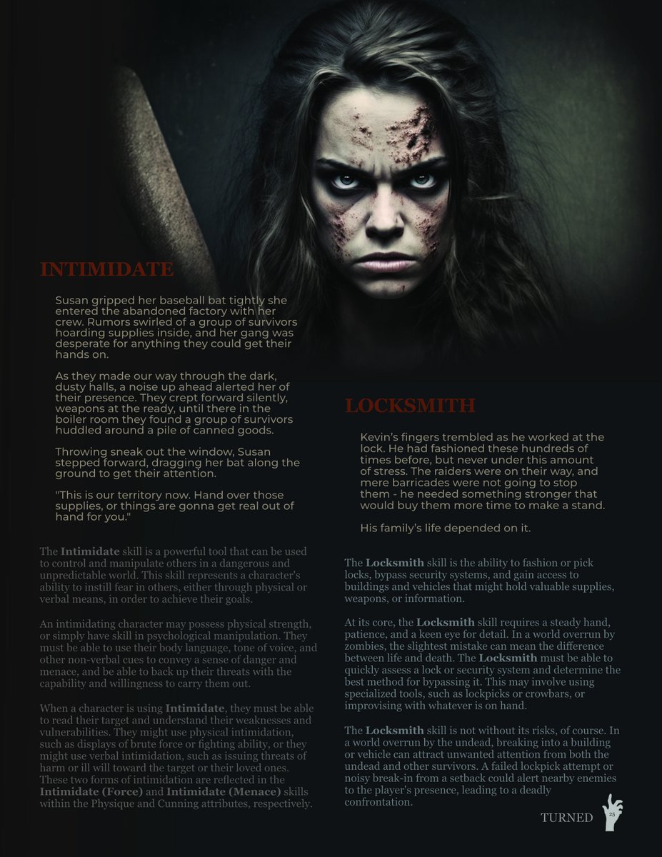 JOEtheDM's tweet photo. And here's a smattering of some other skill pages :)
#TurnedRPG https://t.co/IMORoJHySw