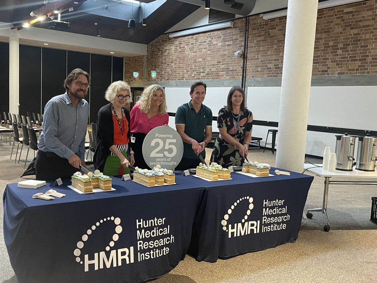 Alison Hutton (@alison_hutton) on Twitter photo Congratulations HMRI on 25 years!! <a href="/HMRIAustralia/">Hunter Medical Research Institute (HMRI)</a> Congratulations HMRI on 25 years!! <a href="/HMRIAustralia/">Hunter Medical Research Institute (HMRI)</a>