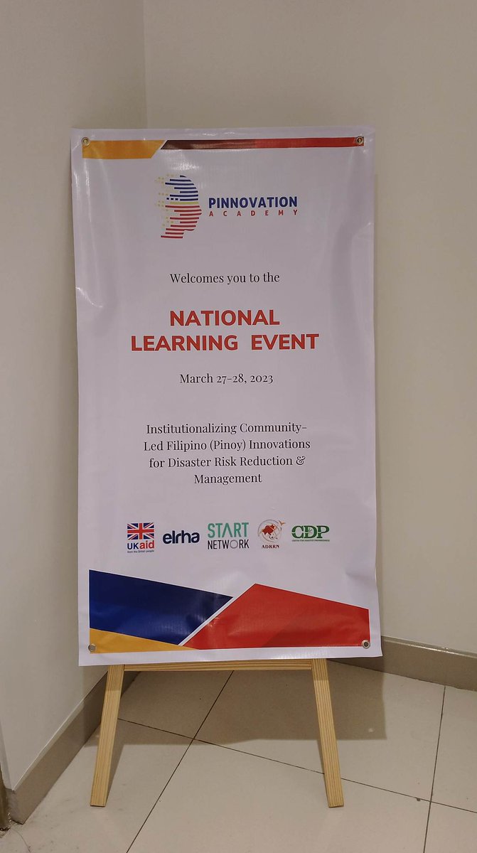 cdporgph's tweet photo. HAPPENING NOW: CDP launches the first day of its National Learning Event featuring local CBDRRM innovative initiatives toward community resilience on Park Inn by Radisson, North Edsa.

Follow this thread for updates.

#KwentongPinnov https://t.co/yBrR5Ur3Ms