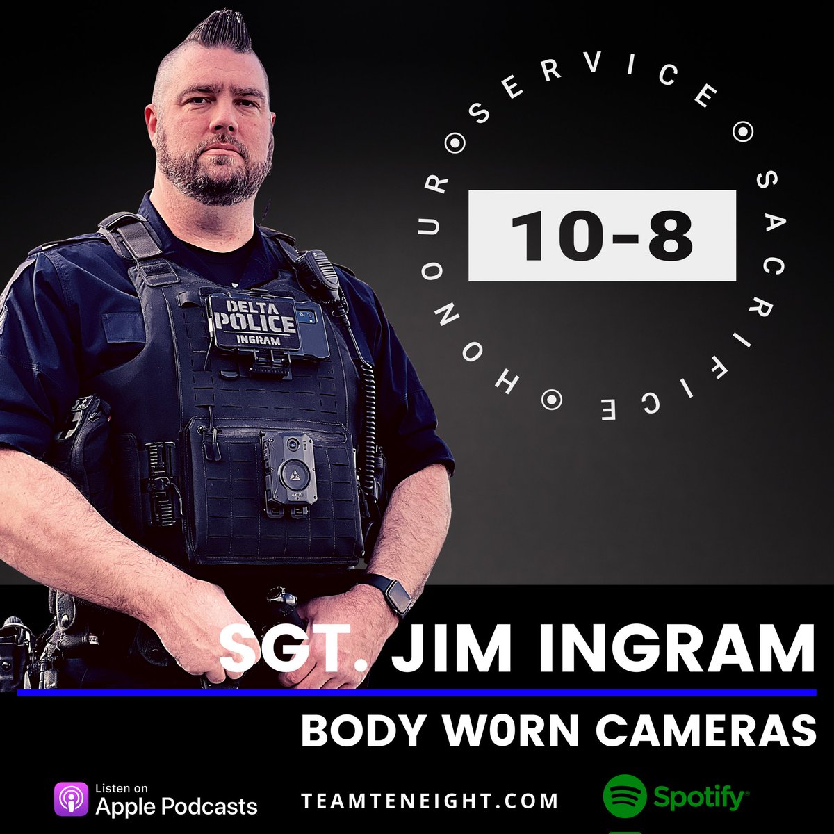 dpd_jingram's tweet photo. I recently had the pleasure of speaking with @teamten_eight about the @deltapolice deployment of @Axon_Canada Body Worn Cameras. 

https://t.co/yIjiHTAjOc https://t.co/FEq5r5LYnf
