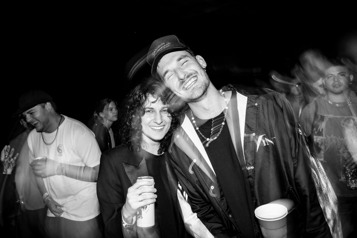 Griz's tweet photo. Miami music week is like edm prom and it’s kinda cute actually seeing everyone hanging out 🥹 https://t.co/uU1rOL1AFi