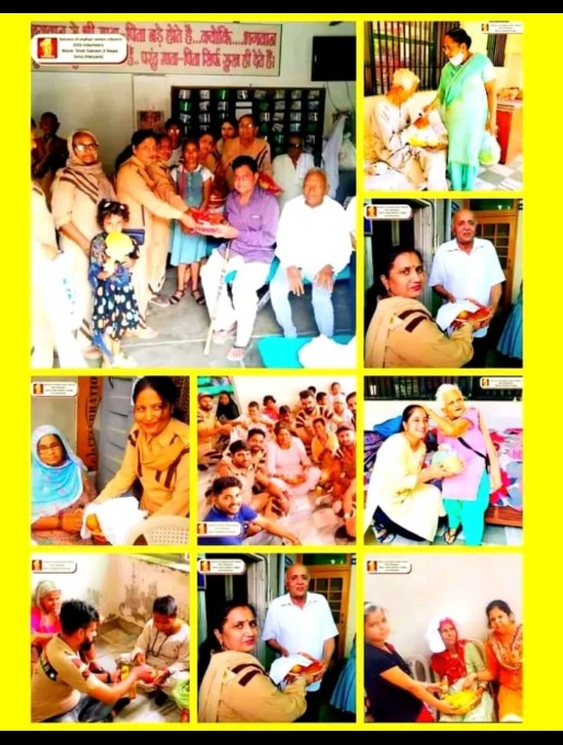 Reetikasachdev3's tweet photo. Following the holy teachings of Saint Gurmeet Ram Rahim Ji, Dera Sacha Sauda followers go to old age homes and spend time with the elderly to overcome their loneliness.
#ElderlyCare https://t.co/QnmReT7luQ