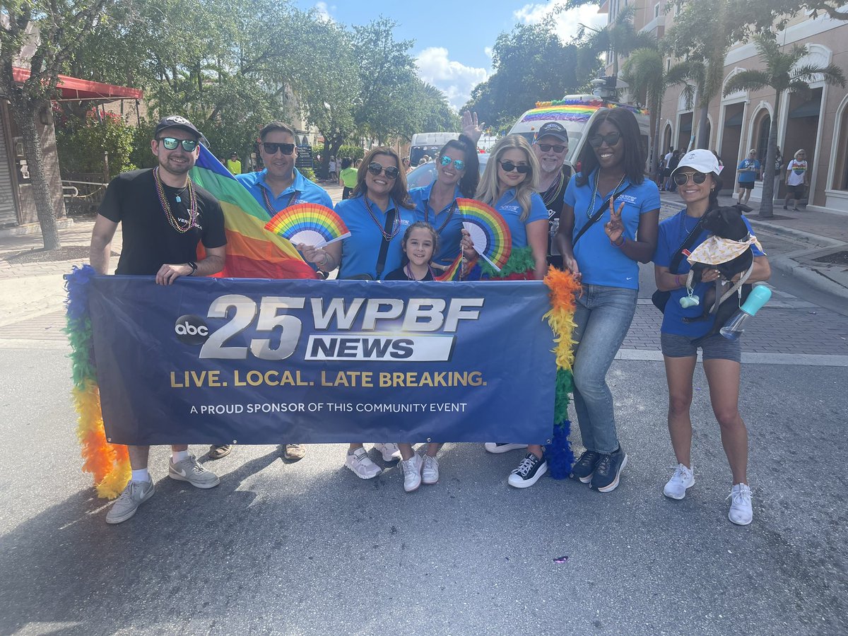 Felicia Rodriguez (@wpbf_felicia) on Twitter photo Such a fun day celebrating Palm Beach Pride! 🏳️🌈 <a href="/WPBF25News/">WPBF 25 News</a> <a href="/WPBF_Cris/">Cris Martinez</a> <a href="/WPBF_Jade/">Jade Jarvis WPBF</a> <a href="/Taylor_WPBF/">Taylor Hernandez WPBF</a> <a href="/WPBF_BROOKE/">Brooke Silverang</a> @CompassCenter #Diversity #equity #inclusion #Pride2023 Such a fun day celebrating Palm Beach Pride! 🏳️🌈 <a href="/WPBF25News/">WPBF 25 News</a> <a href="/WPBF_Cris/">Cris Martinez</a> <a href="/WPBF_Jade/">Jade Jarvis WPBF</a> <a href="/Taylor_WPBF/">Taylor Hernandez WPBF</a> <a href="/WPBF_BROOKE/">Brooke Silverang</a> @CompassCenter #Diversity #equity #inclusion #Pride2023