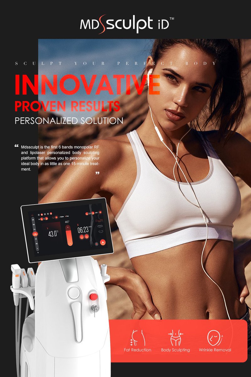 monika19353051's tweet image. MDSCULPT ID 🤩🤩🤩factory prices for sale machine 

❤️‍🔥❤️‍🔥❤️‍🔥MDSSculpt iD uses #innovative #MonopolarRF 650nm #Lipo Laser Heating technology to selectively target fat
#lipolaser #fatremoval #goodskin #sculptid #Europe #distributer #bodyshape #clinc #salon #aesthetic #IDmachine
