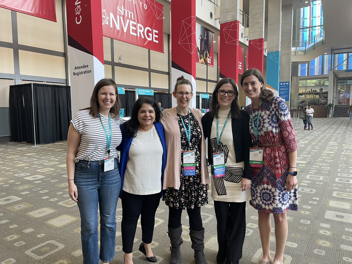 marishaburden's tweet photo. Excited to be at #SHMConverge23 with our @HOMERuN_Network #workforce research group! We have met every week since 2020!  And we now meet up each year at the @SocietyHospMed conference! #collaboration #innovation and incredible people! https://t.co/4cBzbGGGGP
