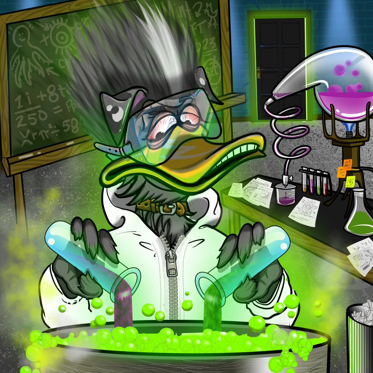 The Doc has been working some long hours lately. He has also been using his Science Doctorate to create some interesting things, some not so interesting as it's GETTING OUT OF CONTROL!!!
More info to come, stay quacky!

#XRP #NFT #XRPcommunity #XRPL