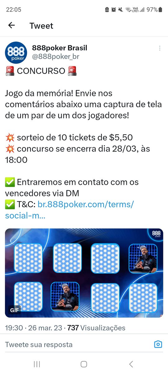 LuGuilher's tweet photo. @888poker_br https://t.co/5H8f9wzfUY
