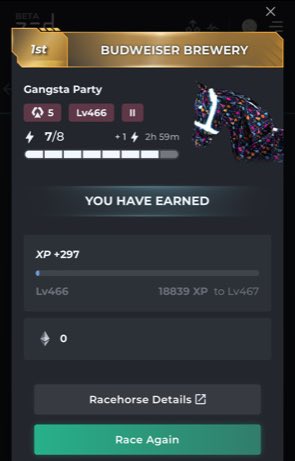DawesyStable's tweet photo. #dawesyzedstable @zed_run #Breeding #Frankel #HorseRacing  #ZedRun #Racing #BLOODLINE #Baby #Crypto #GangstaParty #Game #Play #Fun #Nft #Stable #BA #DP #VAR #Win #Metaverse #Digital https://t.co/e8GsM1gflo