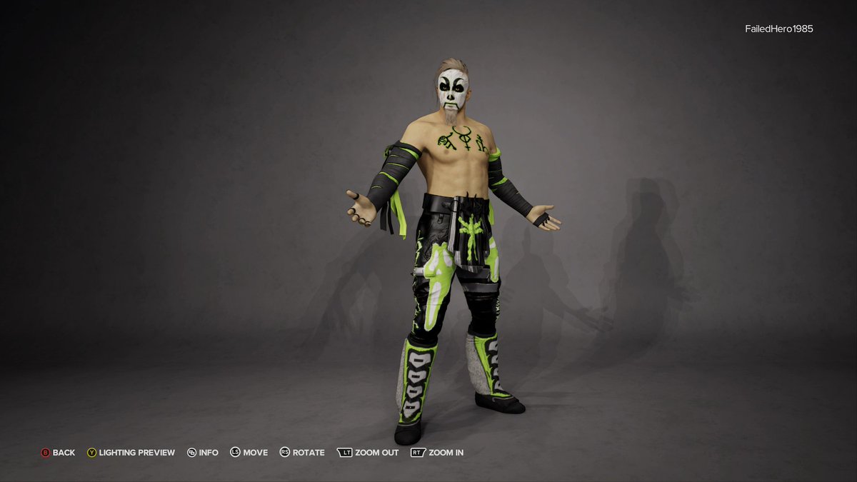 Project_WWWN's tweet photo. The Disciples of Apollyonus are a group of who have been drawn into the dark world of Nal'zahar, the Horned Sleeper in the Hollow. Search tags #ProjectWWWN & #FHOriginals | #WWE2k23 https://t.co/7ANmxlX1jT