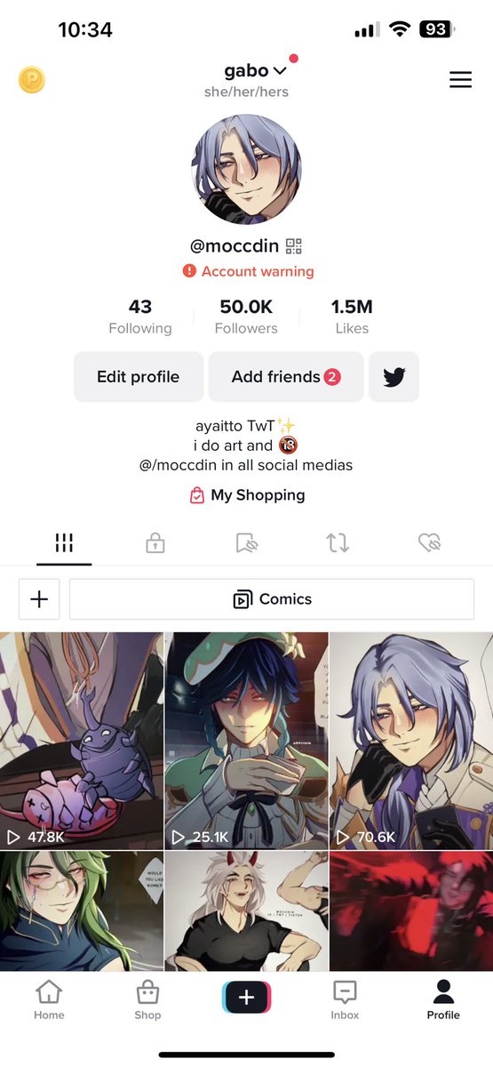 MY ACCS RESTORED HELEPE— PARTAYYYY