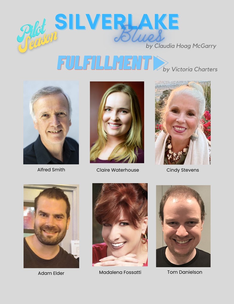 vcharters's tweet photo. Monday's Table Read courtesy @actorsregistrysb. Pilot scripts on the line-up! “Silver lake Blues” by @claudiahoag &amp; “Fulfillment” by @vcharters.
@eliaison @crwspeaks @ivettelisanchez @metcalf5409 @alfsmith468 @cwaterhs @famglamgrammy @adameldercomedy @maddy_fossatti @metcalf5409 https://t.co/PbnE5Gwlx2