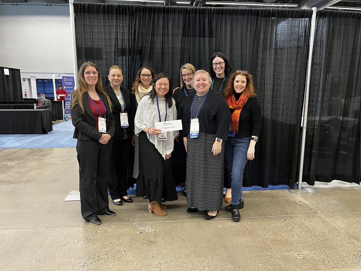 alko726's tweet image. Small but mighty.  #HPNA Pediatric SIG discussing goals for the upcoming year and ideas to re-engage and build our community. #pedpc #hapc23 @nursetallmaggie @FnpAmie