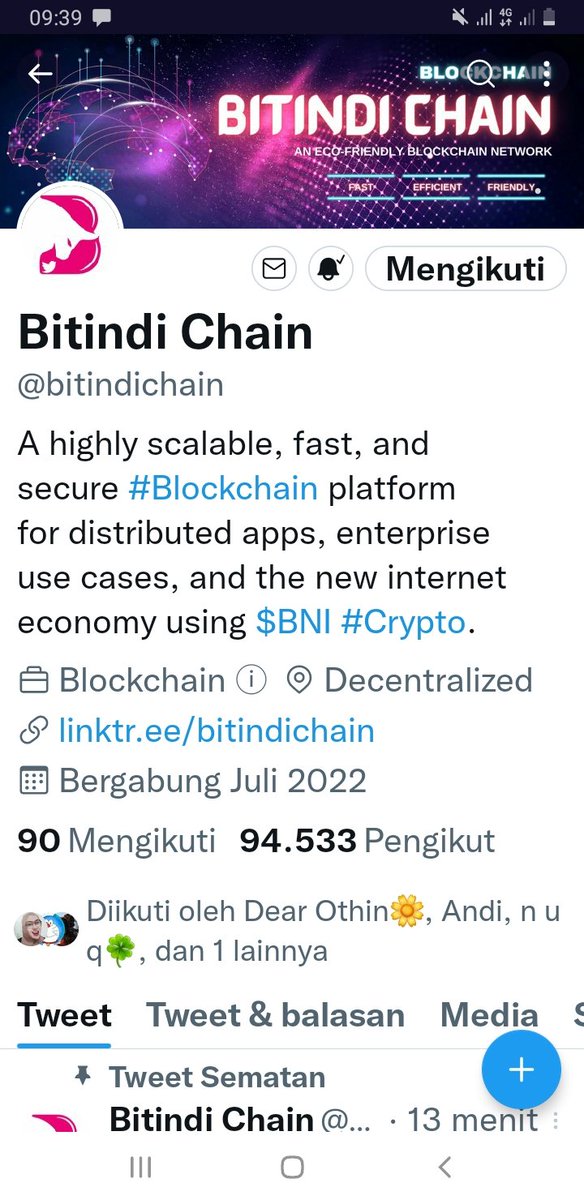 IndriNov73's tweet photo. @A100888 @bitindichain Siap https://t.co/zsgu19x1rG