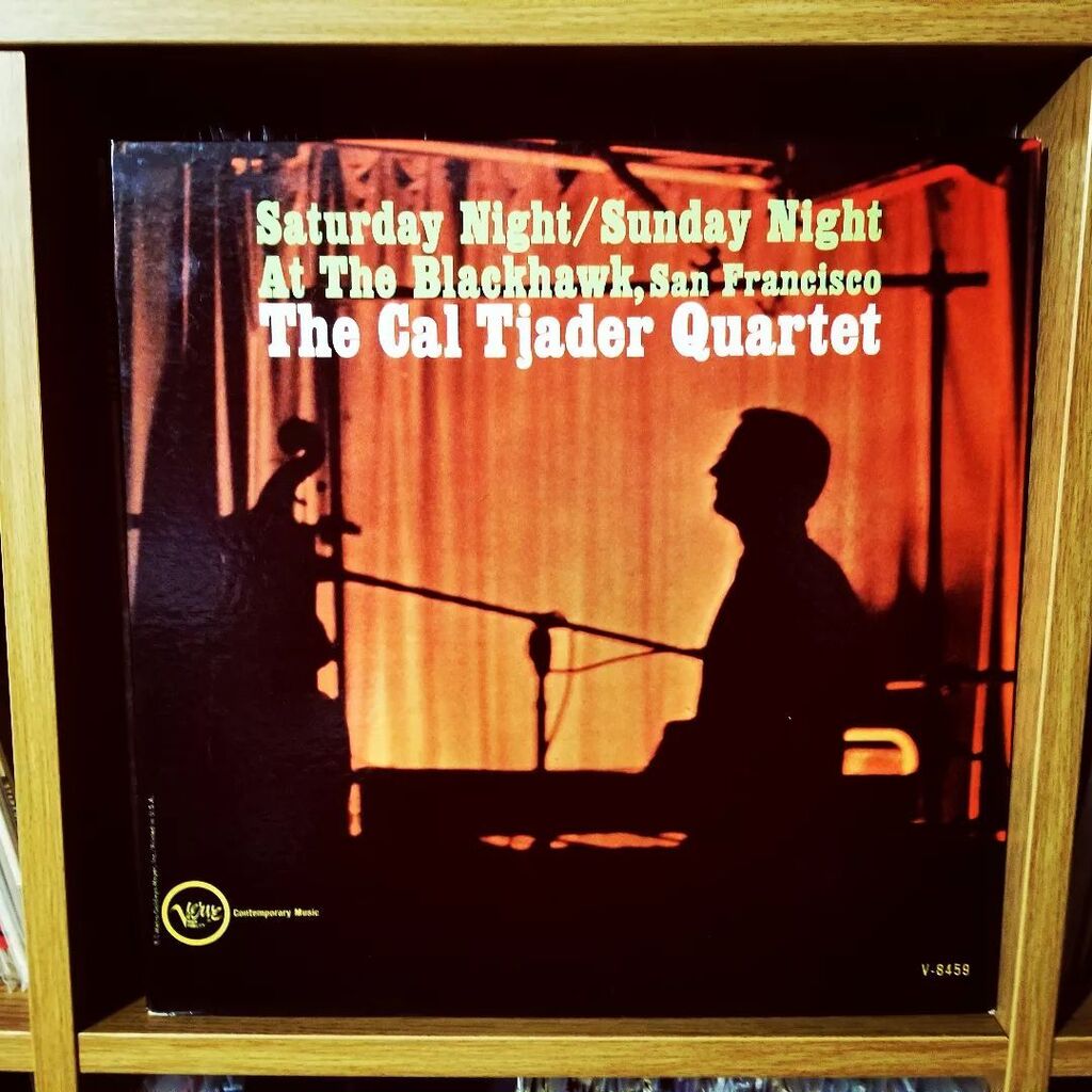 CountVinylDC's tweet photo. Being played tonight in DC… The Cal Tjader Quartet, Saturday Night/Sunday Night At The Blackhawk, San Francisco... 1962 on Verve Records… found in Falls Church Virginia at CD Cellar… superb jazz… Cal swings on the west coast… check out "222 Time'' or "Stablemates"...  th… https://t.co/7AWT1Qkbrk