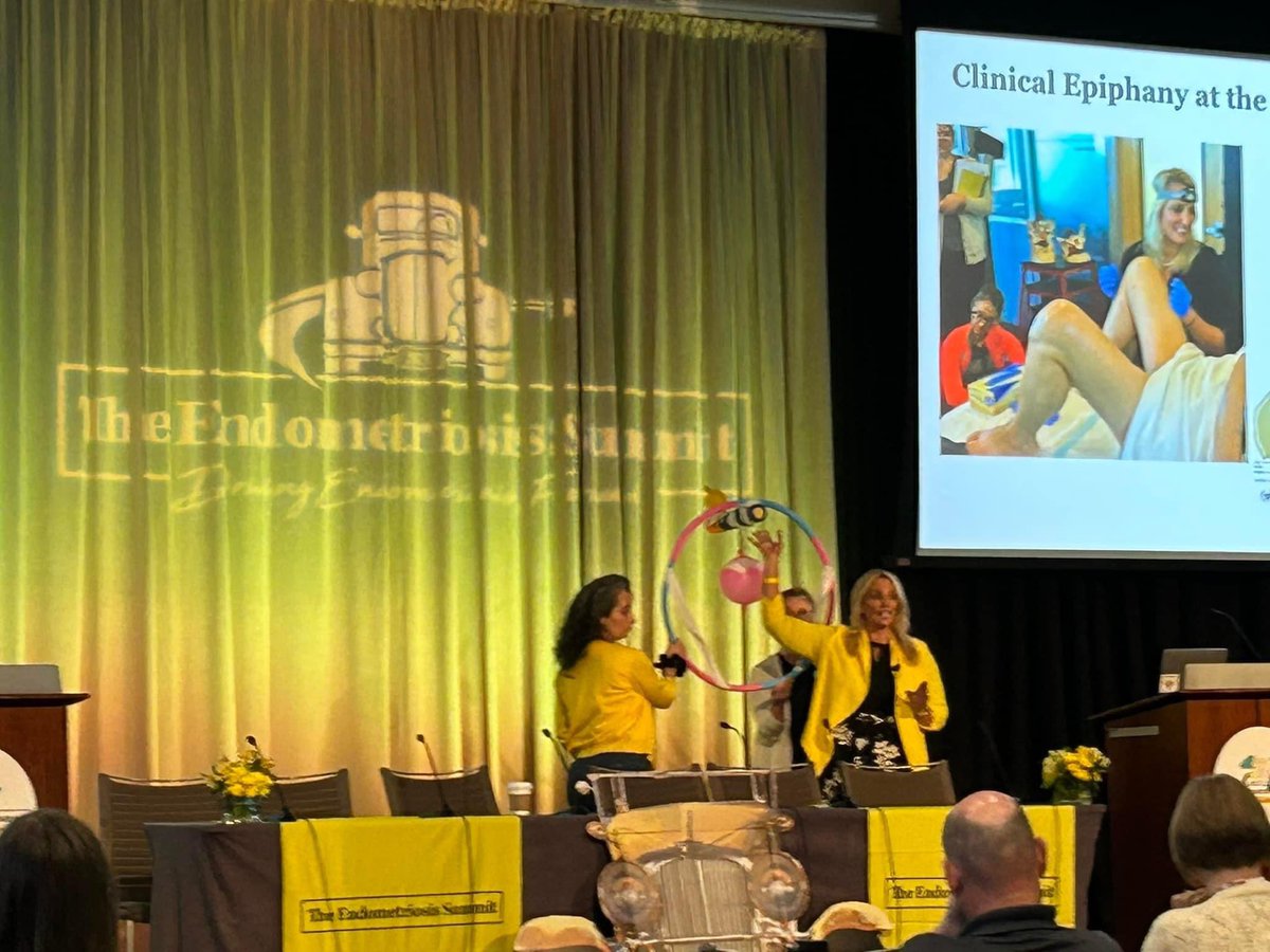 PelvicGuru1's tweet photo. Enjoyed the opportunity to speak at the Endometriosis Summit.

One of my teaching demos was a hit! 🤙

This was highlighting the myofascial considerations of urethral, bladder, clitoris, anterior vaginal pain. Often overlooked and misdiagnosed with IC label or other. https://t.co/J5aEhPU6uq