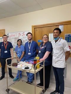 Our #RegionalInfectiousDiseasesUnit has just been reflecting on #WorldTBDay2023 🌍 What matters to our patients living with TB, what matters to our team caring for patients with TB &amp; our role in #AntibioticStewardship With cake ofc! #YesWeCanEndTB #WMTM <a href="/kirstie_weeks/">Kirstie Salthouse</a> @MrsHMR83