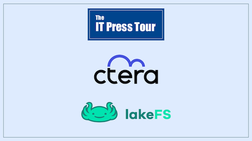 Day 2 w/ @lakeFS and @CTERA #MultiCloud #DataPipelines #DataGovernance #DataLake #DataManagement #DataVersions #Git #FileStorage #DistributedData #S3 #DistributedNAS #GeoFileStorage #ROBO #ITPT