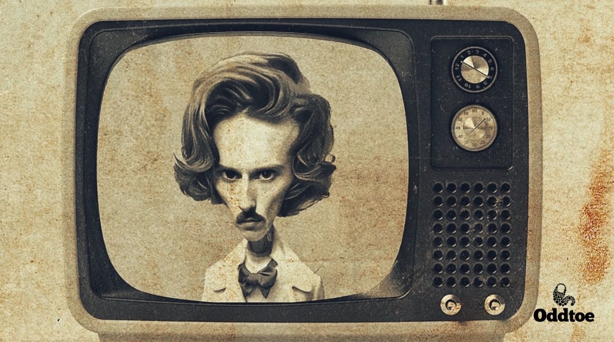 Oddtoe's tweet photo. What was the most powerful force in Australian TV journalism in the 1960s and ‘70s? Well, Oddtoe of course. #animation #newtvshow https://t.co/sDuTxsvX91