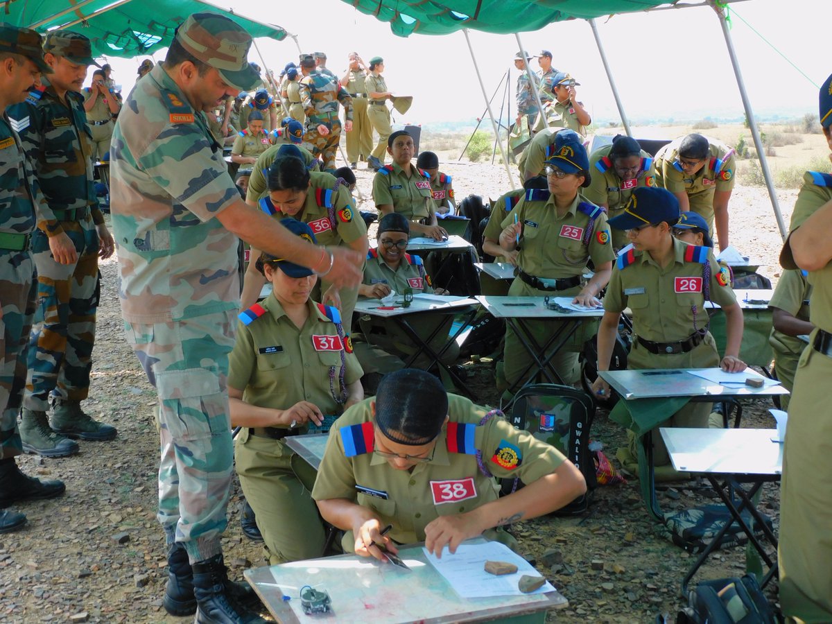 The best part of Map Reading is that you are told where to look but what to see still remains??
Trainees of JW/PRCN-110 get the exposure to first outdoor practice of Map Reading <a href="/OTAGwalior/">NCC OTA GWALIOR</a>