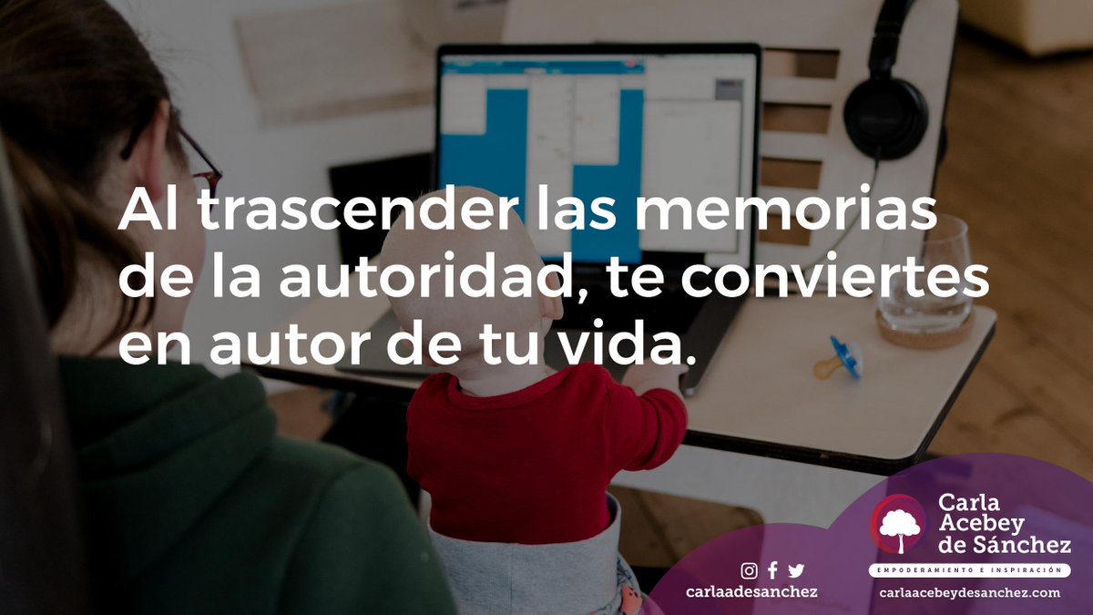 carlaadesanchez's tweet photo. Somos responsables de borrar la huella emocional y mental que nos ha dejado nuestra crianza. Esos condicionamientos se van repitiendo de generación en generación, hasta que se hace el trabajo de consciencia si queremos ser libres y felices. sigue leyendo https://t.co/4UZMTWq9vZ https://t.co/jG74LNpyZV