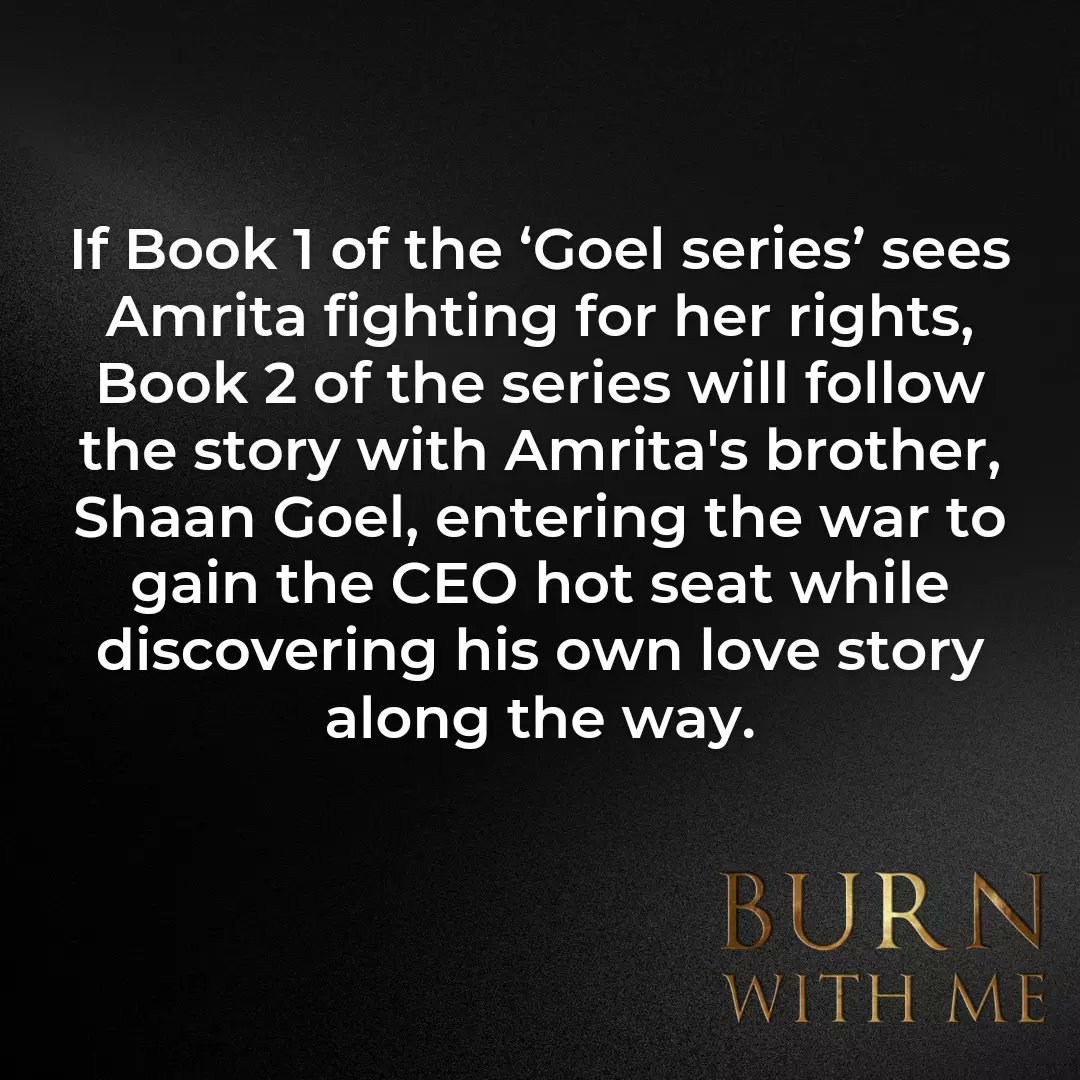 Burn With Me is not just a romance book. It is a gripping tale of power-play within families, manipulation, forbidden love and much more...

#KindleUnlimited #writerslift #booktwt #BookBoost #IARTG #goodreads #newbookcomingsoon #bookblurb