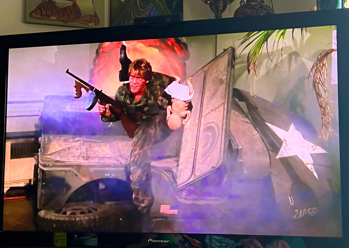 VaderJaws's tweet photo. #NowWatching ๐ฝ #JustWatchedโฆ
this iconic film earlier, our
boys first time! ๐ #FilmTwitter
#GuessTheMovieโ
#OneFilmOneFrame๐
#MoviesILoveNoExcuses๐ฅ
@cleaner @Rzlynt2 @Rzlynt1
@Gal22Sunshine @Helennon1
@Mothermayhem31 @Iamucli
@518Gigawatts @project_elbc
@80sMovieNetwork https://t.co/biGoMwkER8