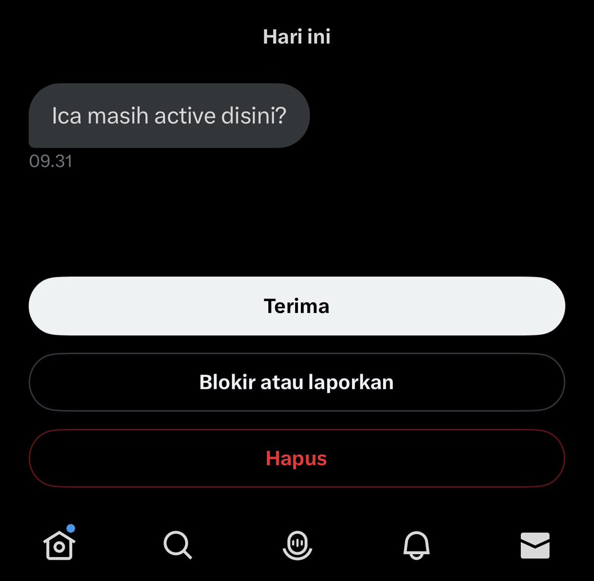 Meskipun gak pernah ngerti main twitter, tp let me try aja deh. Biar hode/scammer2 yang meng-atas-nama-kan saya agak panik🤪