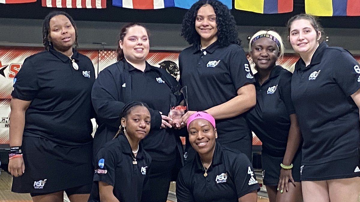 The pins didn't fall our way today, but the Lady Hornets battled and represented <a href="/BamaStateBowl/">ASU Bowling</a> well. Unfortunately, we came up short in the <a href="/theswac/">Southwestern Athletic Conference</a> title match against Prairie View. Congrats on another great season!

📰 bit.ly/3lH6QhV

#IAMSWAC | #SWARMAS1 
#RYSASU